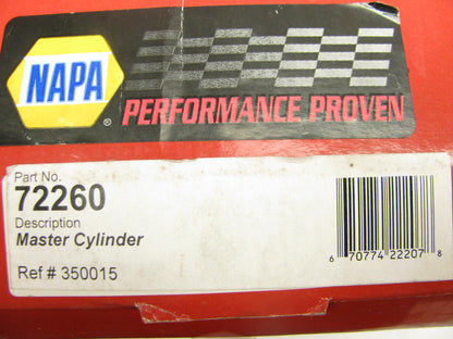 Napa 350015 Clutch Master Cylinder For 1991-1999 Saturn SC SL SW