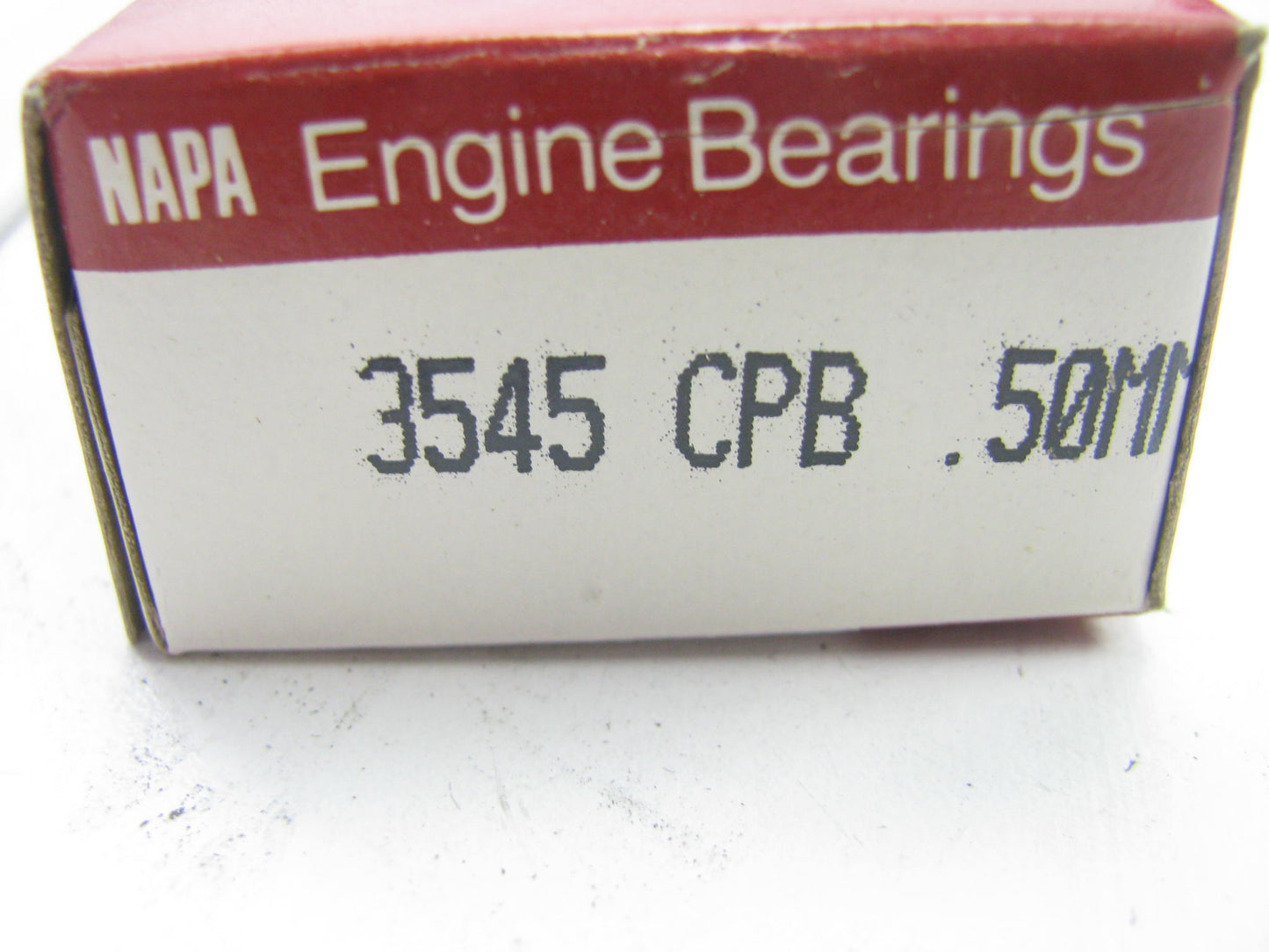 (4) Napa 3545CPB-50MM Connecting Rod Bearings .50mm 1974-1997 Ford 2.0L 2.3L