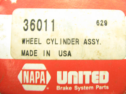 Napa 36011 Rear Left Drum Brake Wheel Cylinder For 1962-1963 Chevrolet Chevy II