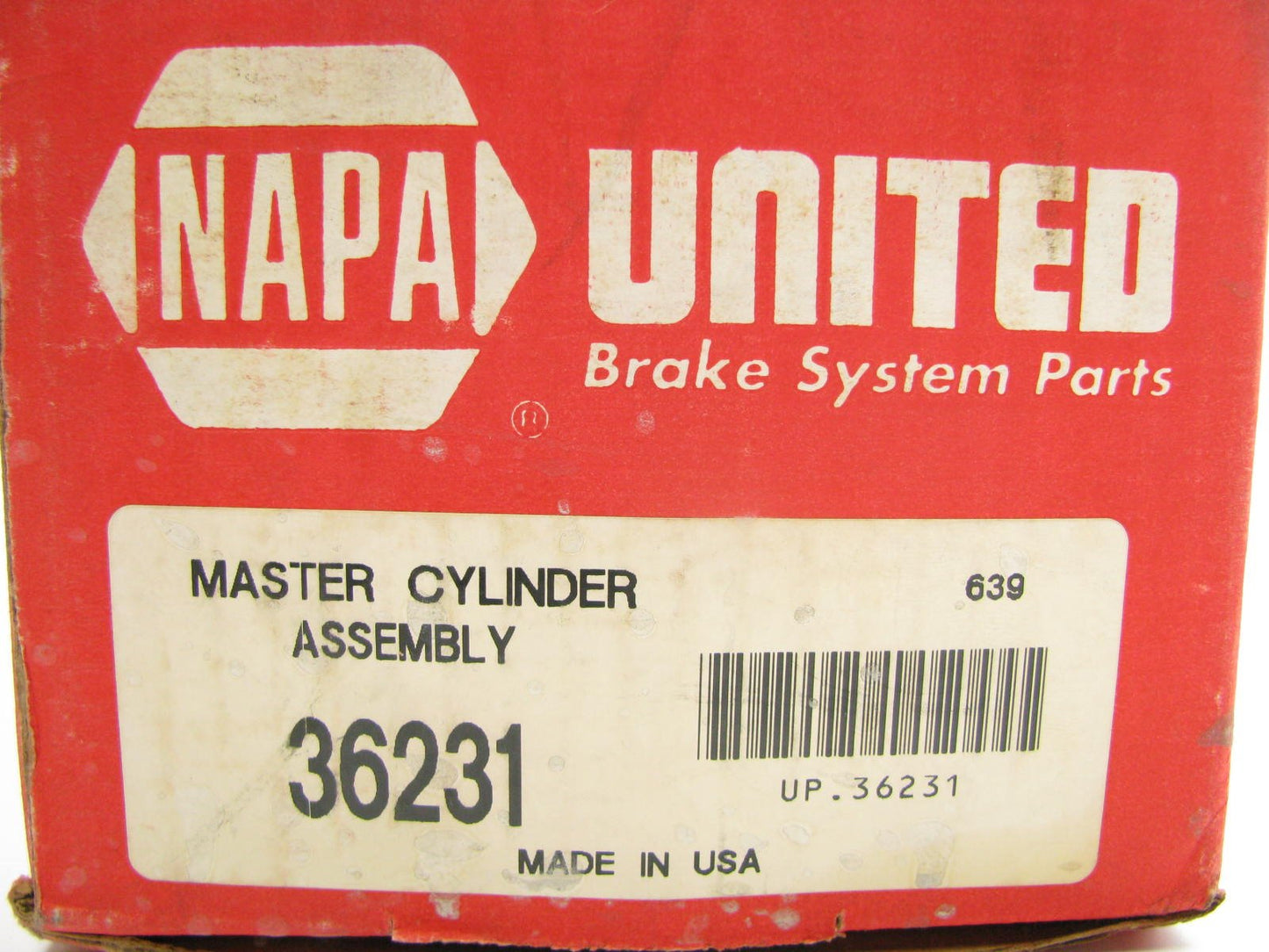 Napa 36231 Brake Master Cylinder (Power Brakes ONLY)