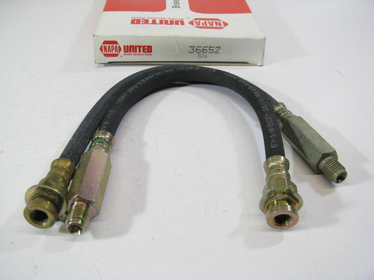 (2) Napa 36652 FRONT Brake Hoses