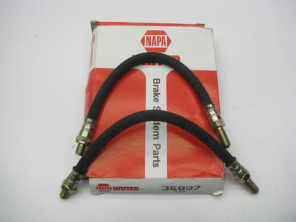 (2) Napa 36897 Brake Hydraulic Hose - Rear Left / Right