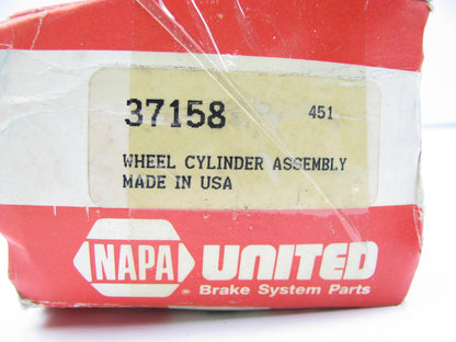 (2) Napa 37158 Drum Brake Wheel Cylinders - Rear Lower Pair