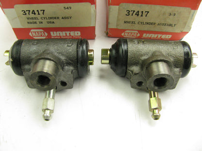 (2) Napa 37417 Rear Drum Brake Wheel Cylinders For 72-89 Subaru GL, 75-79 GF
