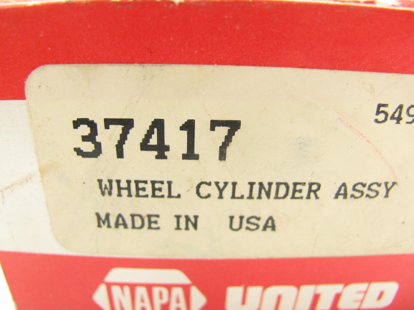 (2) Napa 37417 Drum Brake Wheel Cylinder - Rear Left / Right