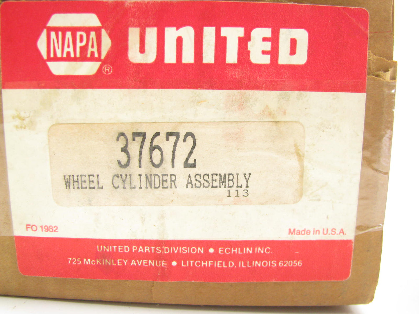 Napa 37672 Drum Brake Wheel Cylinder - Front Right Lower - 30589