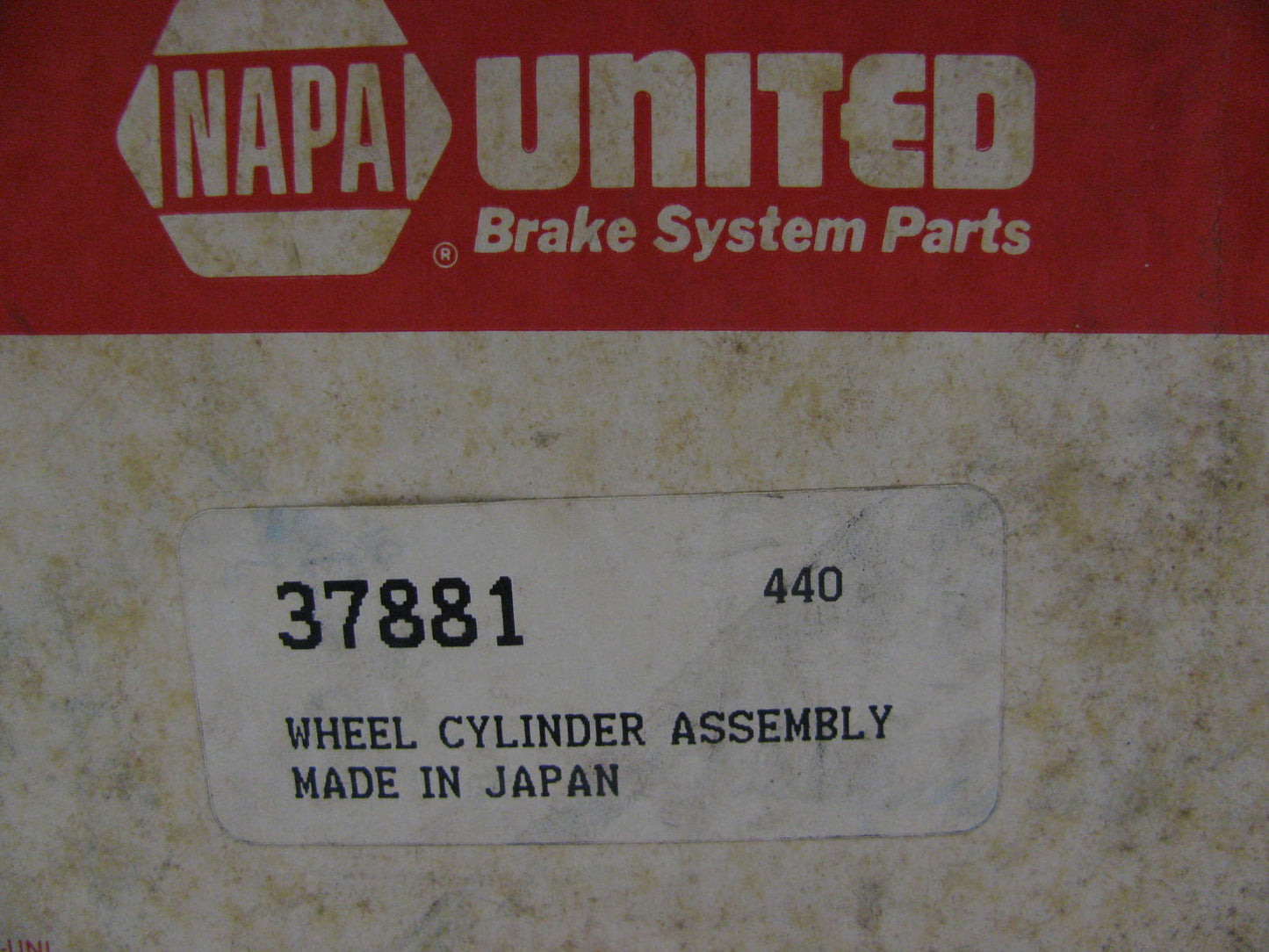 Napa 37881 FRONT RIGHT Drum Brake Wheel Cylinder 88-93 Isuzu FTR