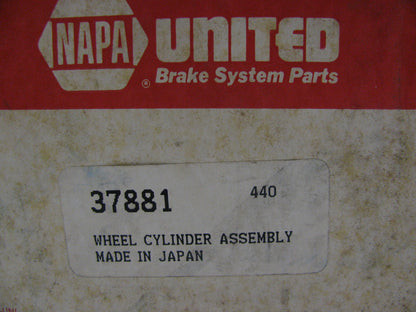 Napa 37881 FRONT RIGHT Drum Brake Wheel Cylinder 88-93 Isuzu FTR
