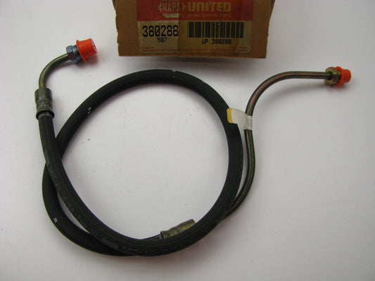 Napa 380288 Front Master Cylinder To Combination Valve Brake Hose