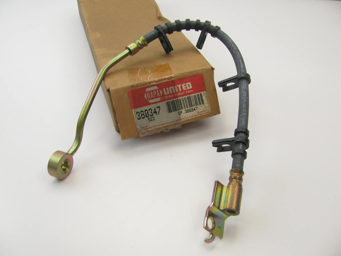 Napa 380347 Front Left Brake Hose For 1993-1995 Jeep Wrangler