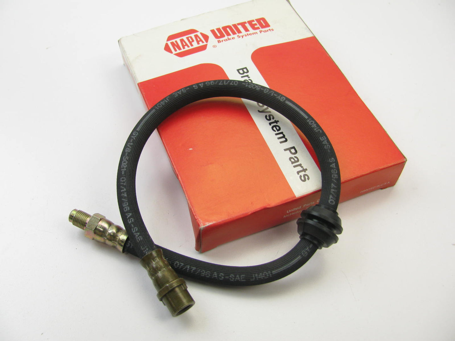 Napa 380476 Front Brake Hydraulic Hose for 1995-1999 BMW M3 1998-2002 Z3
