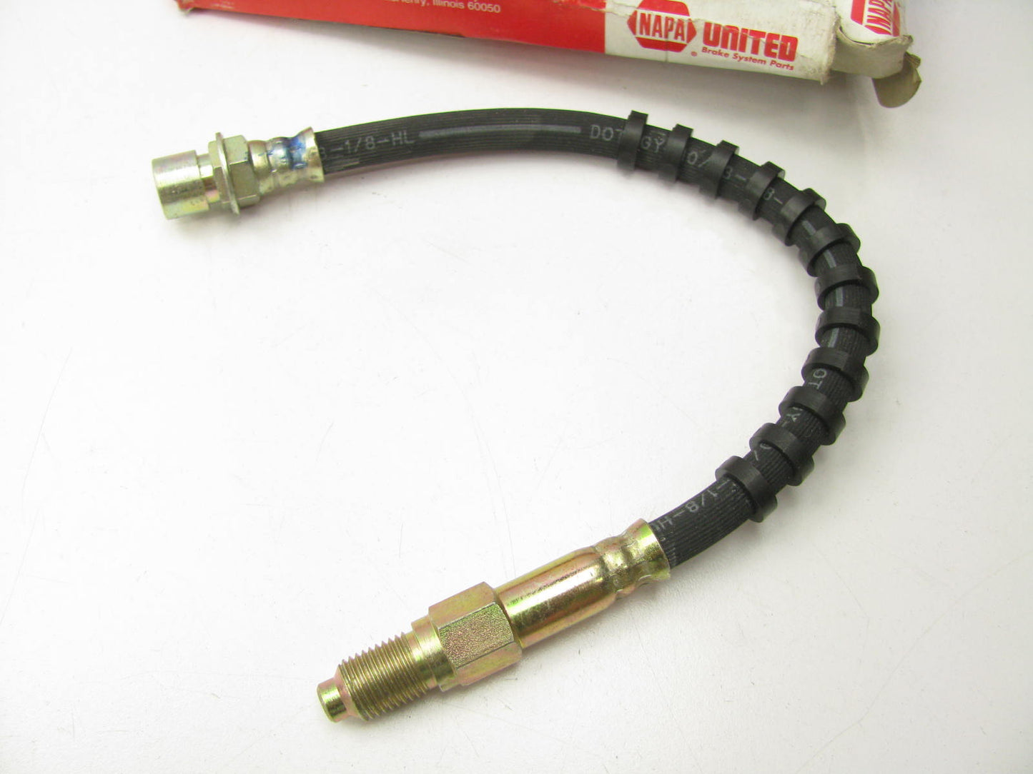 Napa 38133 Front Brake Hydraulic Hose For 1979-1983 Mustang 1979-1886 Capri