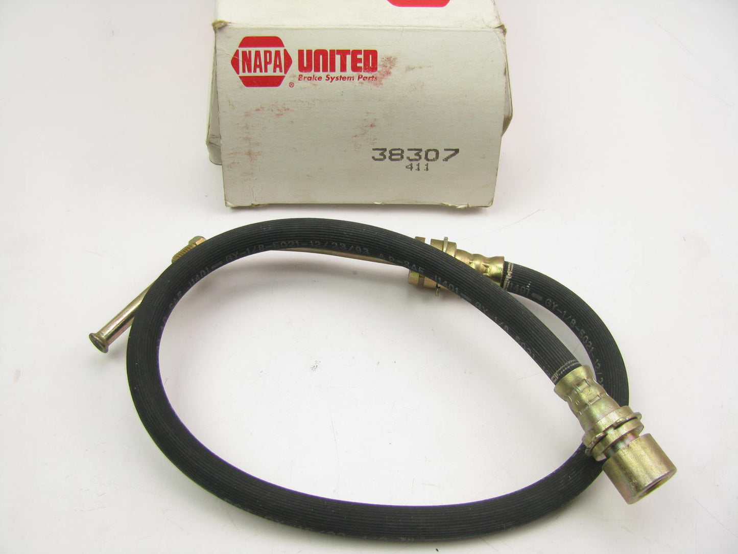 Napa 38307 Brake Hydraulic Hose - Front Right Upper