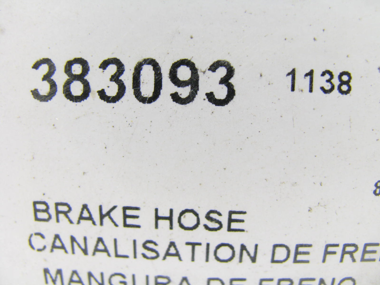 Napa 383093 Rear Center Brake Hydraulic Hose For 2008-2010 Ford F-450 Super Duty