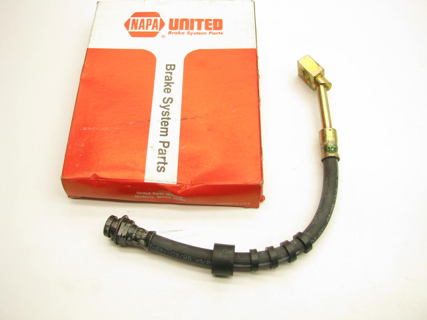 Napa 38655 REAR LEFT Brake Hose - 1988-1992 Chevy Corvette