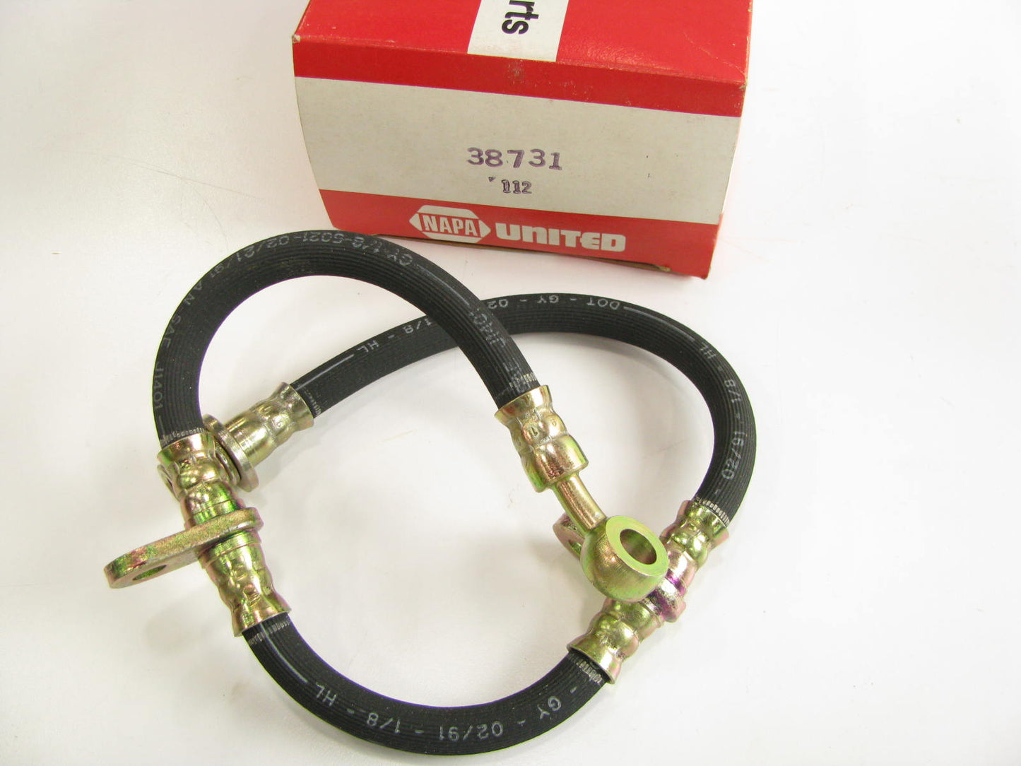 Napa 38731 Rear Brake Hose For 1990-1993 Acura Integra, 1990-1991 Honda CRX