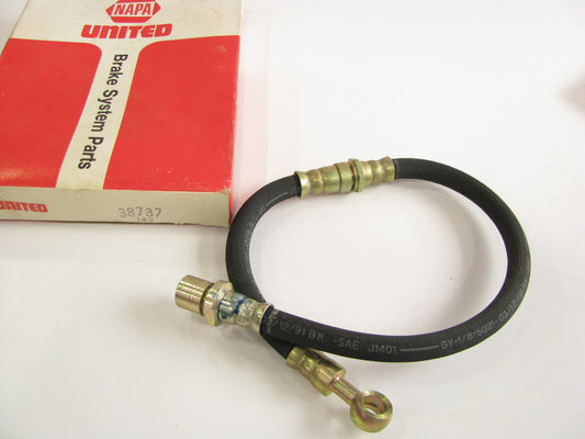 Napa 38737 Front Right Brake Hydraulic Hose For 1988-1991 Subaru XT