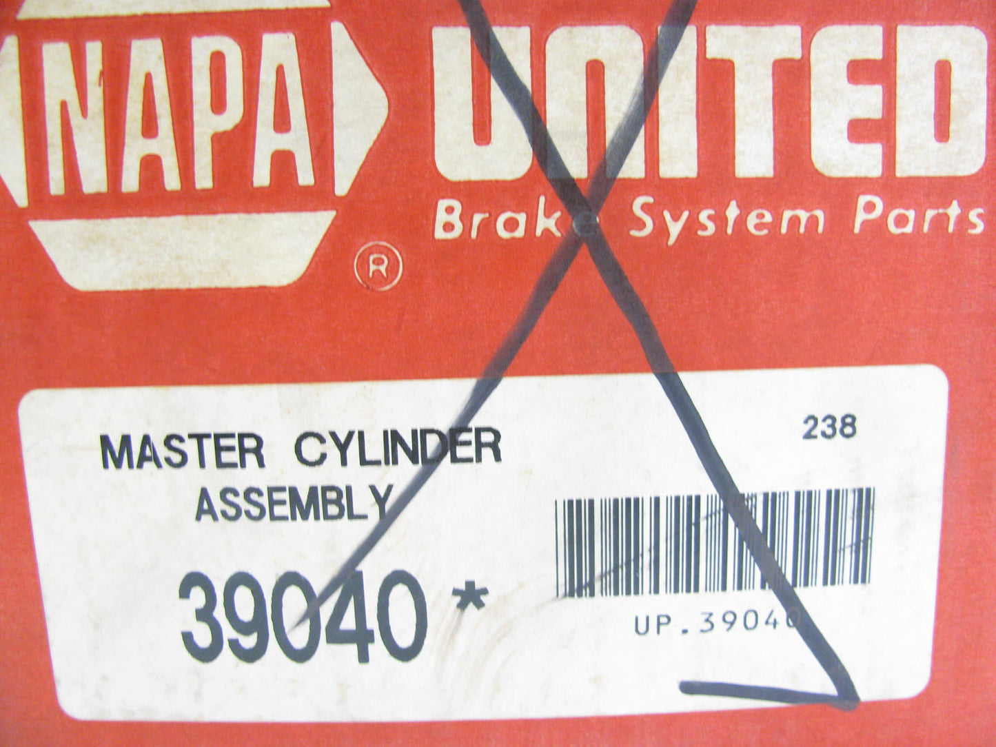 Napa 39040 Brake Master Cylinder for 1978-1979 Toyota Celica