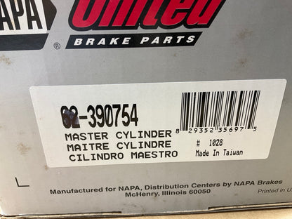 Napa 390754 Brake Master Cylinder For 2002-2006 Toyota Camry, 2004-08 Solara