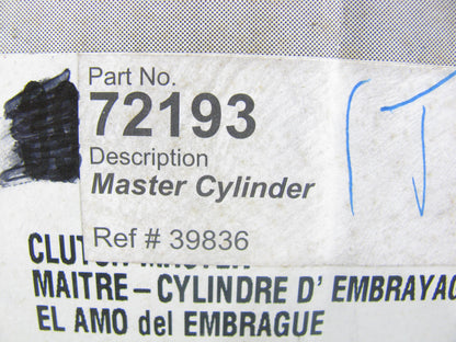 Napa 39836 Clutch Master Cylinder