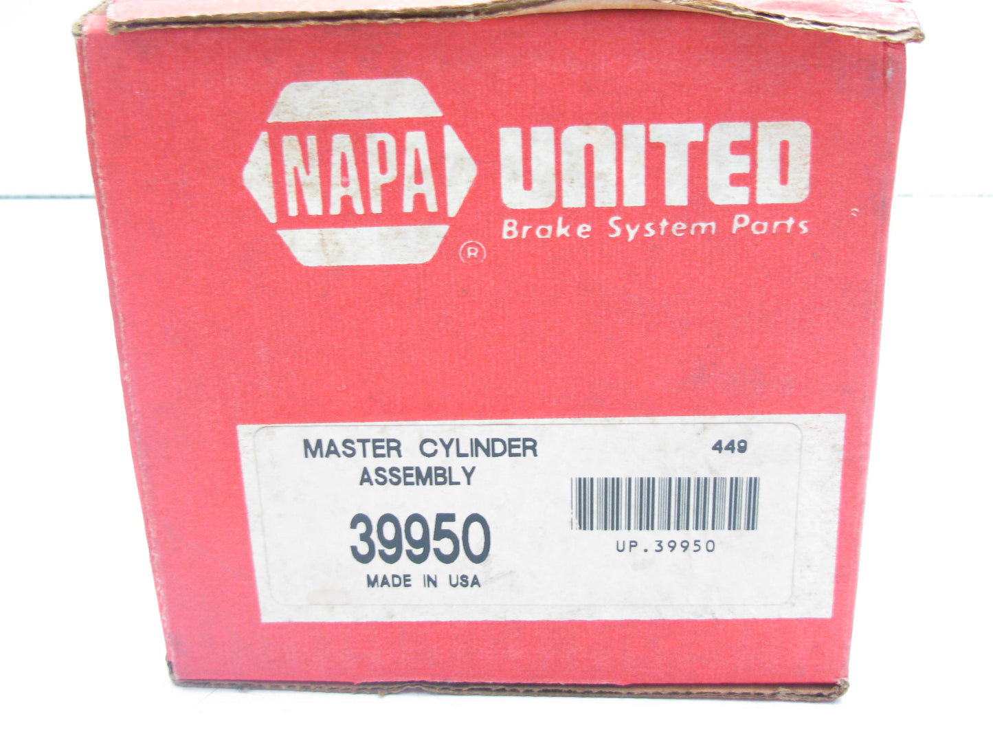 Napa 39950 Brake Master Cylinder