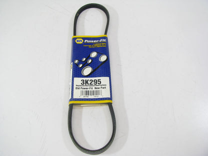 Napa 3K295 Power Steering Serpentine Belt For 1992-2001 Toyota Camry 2.2L