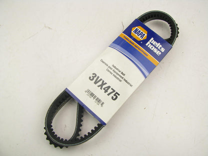 Napa 3VX475 Industrial VX-Wedge Accessory Drive Belt - 3/8'' X 47.50''