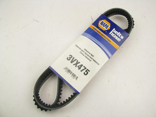 Napa 3VX475 Industrial VX-Wedge Accessory Drive Belt - 3/8'' X 47.50''