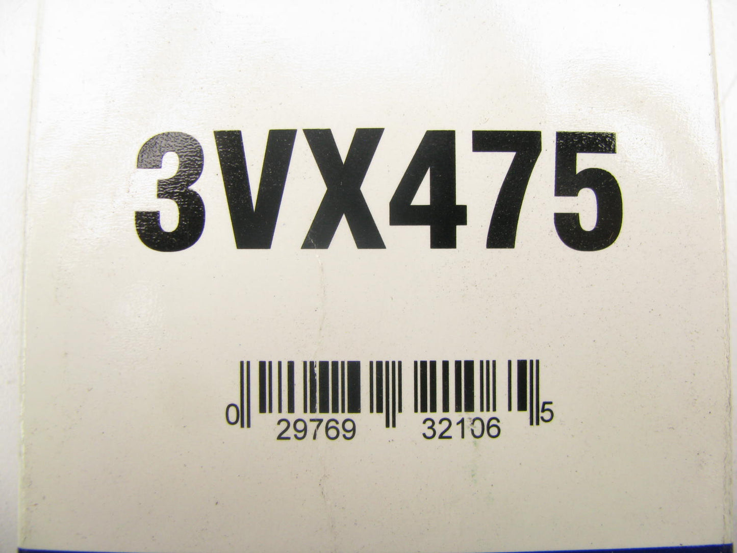 Napa 3VX475 Industrial VX-Wedge Accessory Drive Belt - 3/8'' X 47.50''