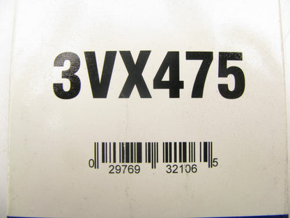 Napa 3VX475 Industrial VX-Wedge Accessory Drive Belt - 3/8'' X 47.50''