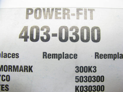 Napa 403-0300 Serpentine Belt - 0.42'' X 30.50'' - 3 Ribs