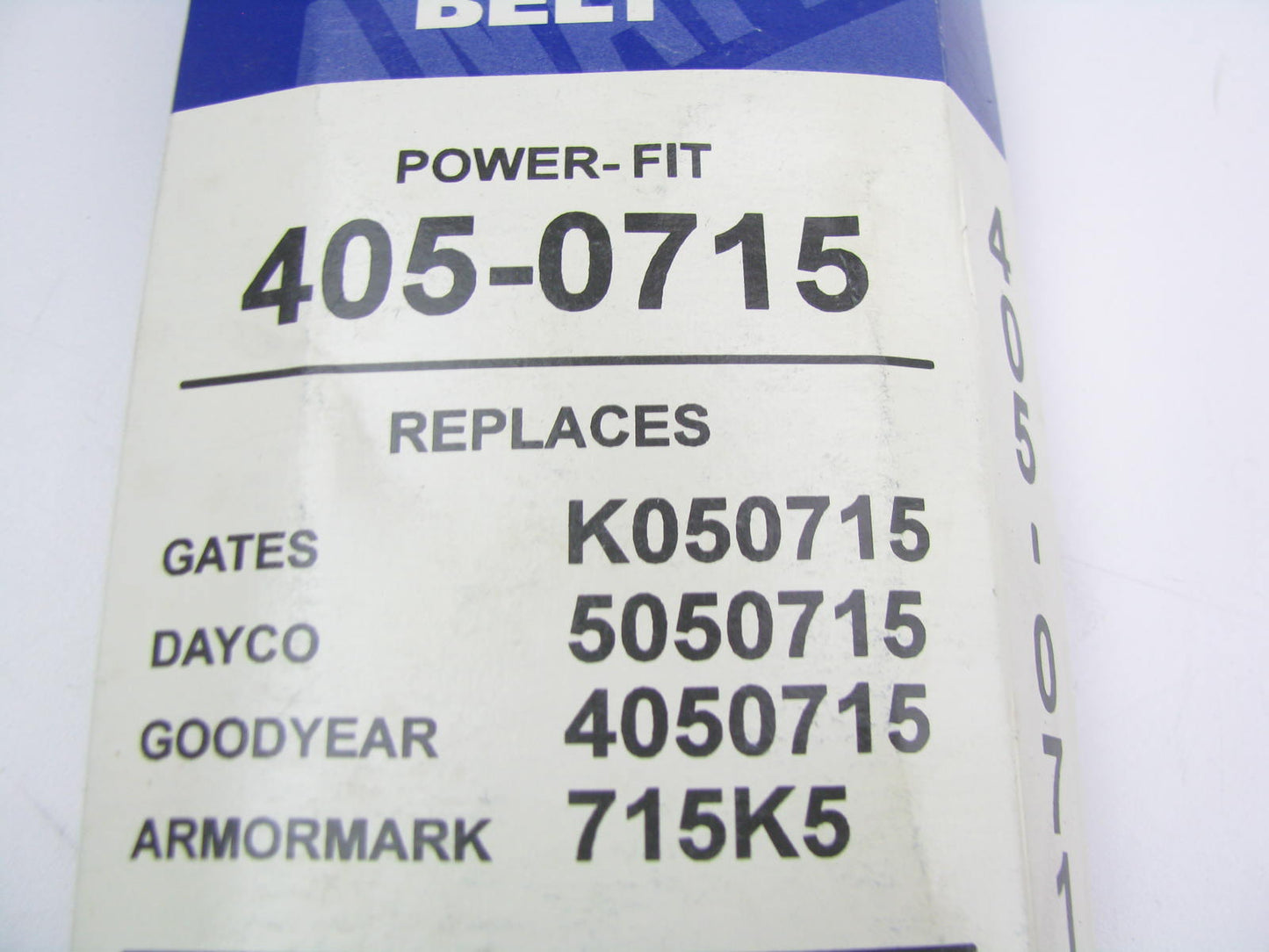 Napa 405-0715 Serpentine Belt - 0.68'' X 71.50'' - 5 Ribs