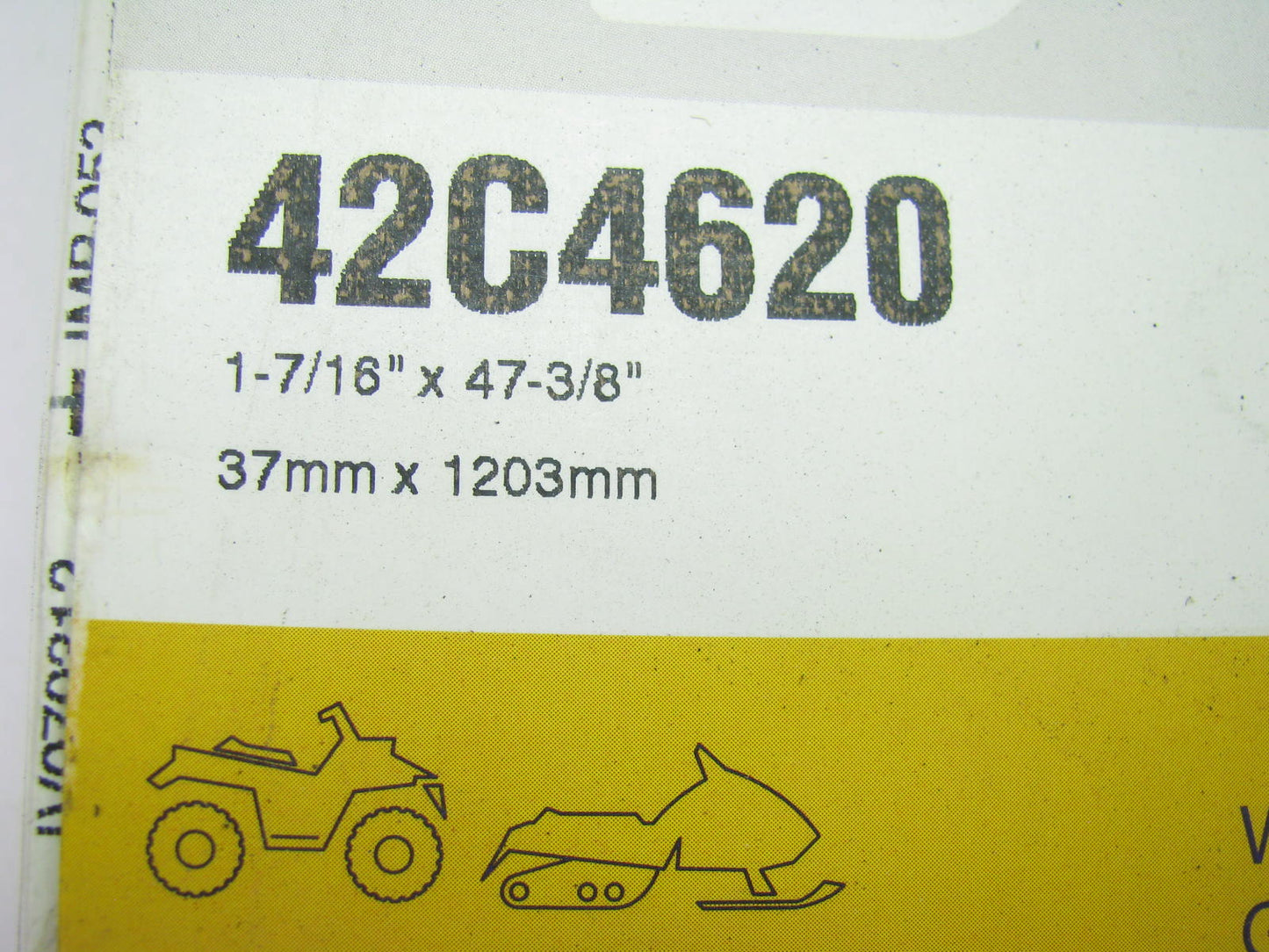 Napa 42C4620 G-Force CVT Drive Belt For 2011-2017 Polaris IQ Widetrak
