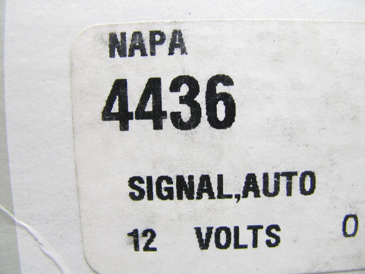 (2) Napa 4436 Signal Sealed Beam Light Bulb 12V 35W Headlight Headlamp Bulb 4436