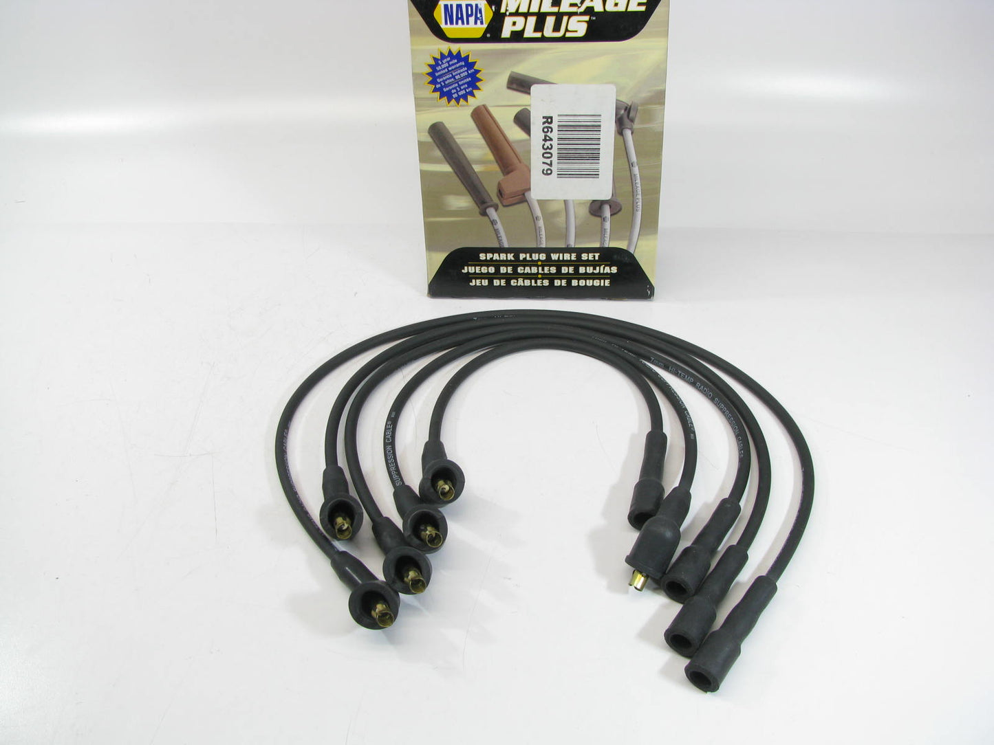 Napa 4510 Ignition Spark Plug Wire Set for 1975-1979 Toyota 2.2L-L4