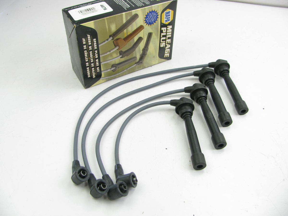 Napa 4676 Ignition Spark Plug Wire Set For 1997-2006 Hyundai 1.6L-L4