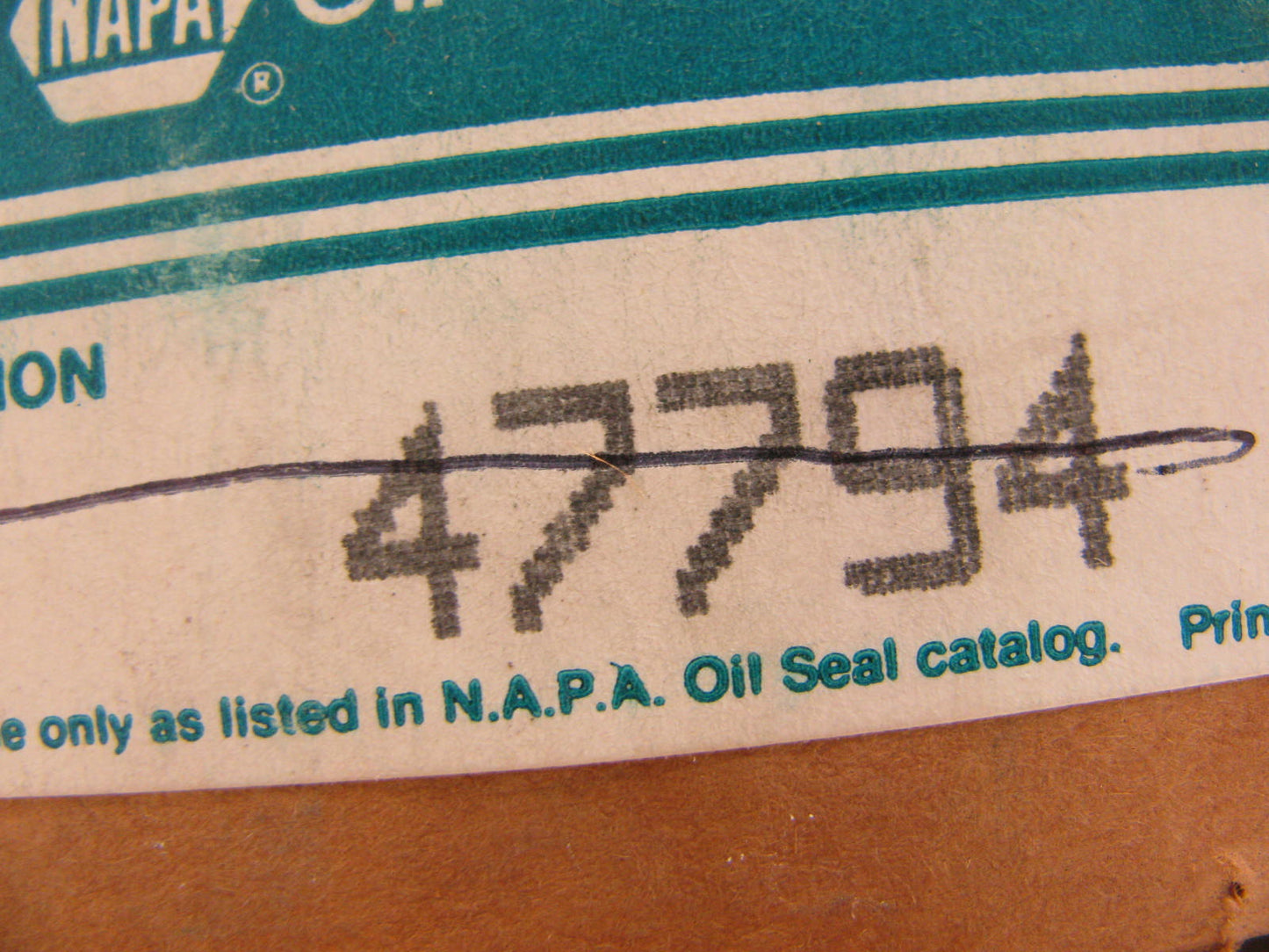 Napa 47794 Wheel Seal - 7.006'' OD X 4.765'' ID X 1.250'' Wide