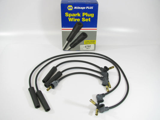 Napa 4792 Ignition Spark Plug Wire Set For 1985-1994 Subaru 1.6L 1.8L-H4
