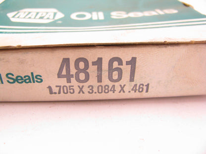 Napa 48161 Rear Wheel Seal - 3.084'' OD X 1.705'' ID X 0.461'' Wide