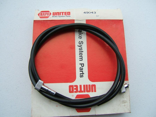 Napa 49043 Speedometer Cable - 1975-1985 Volvo 240 W2.4L DIESEL & AUTO TRANS.