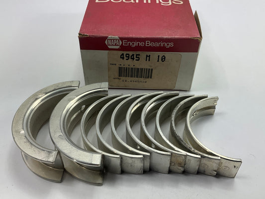 Napa 4945M-10 Engine Main Bearings .010'' 1971-1977 Chevrolet 2.3L-L4