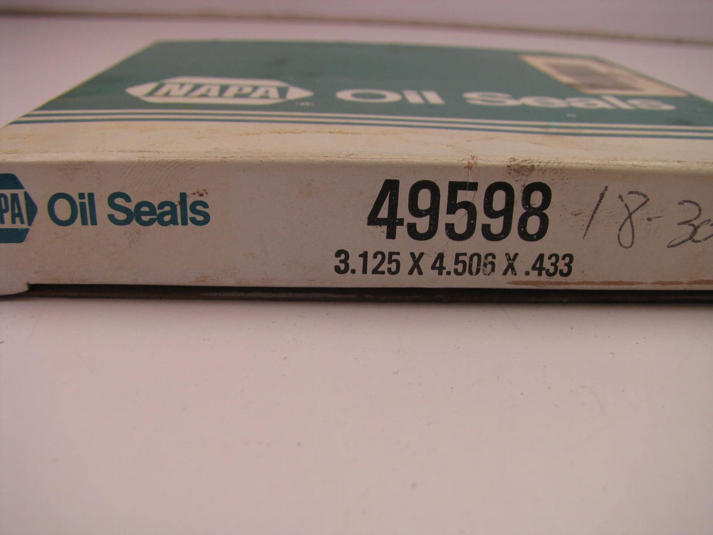 Napa 49598 Wheel Seal - 4.506'' OD X 3.25'' ID X 0.500'' Wide