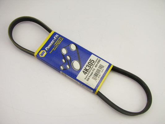Napa 4K305 V-Ribbed Serpentine Belt - .56'' X 31.213'' - 4 Ribs
