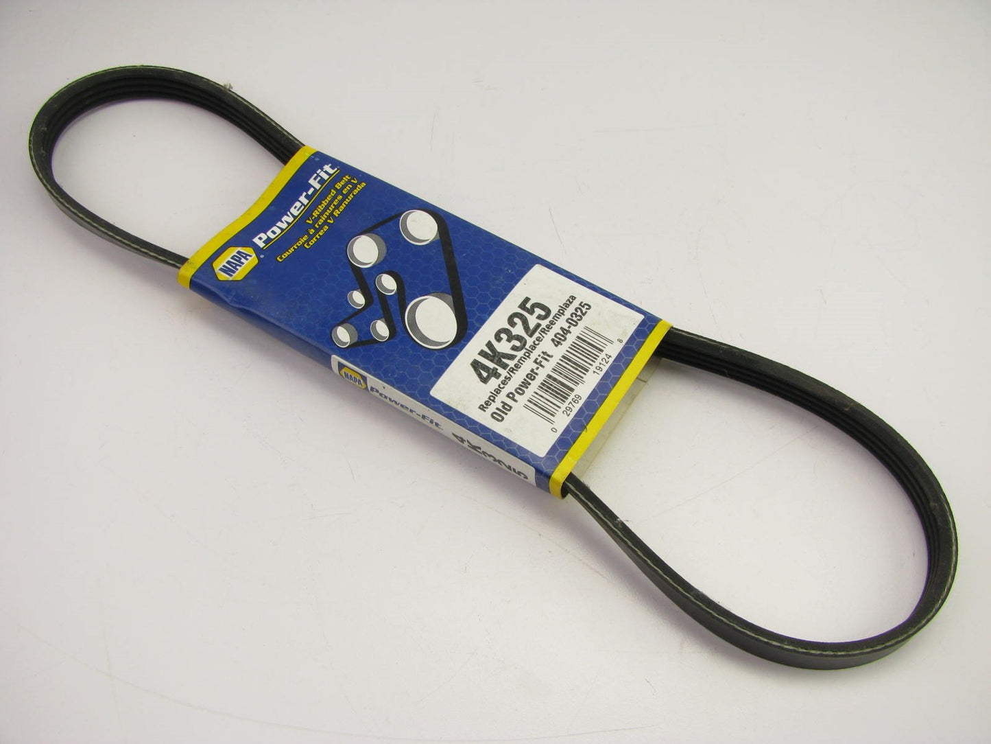 Napa 4K325 V-Ribbed Serpentine Belt - .56'' X 33.25'' - 4 Ribs
