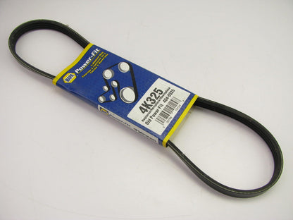 Napa 4K325 V-Ribbed Serpentine Belt - .56'' X 33.25'' - 4 Ribs