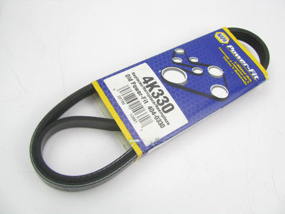 Napa 4K330 Serpentine Belt - 0.56'' X 33.50'' - 4 Ribs