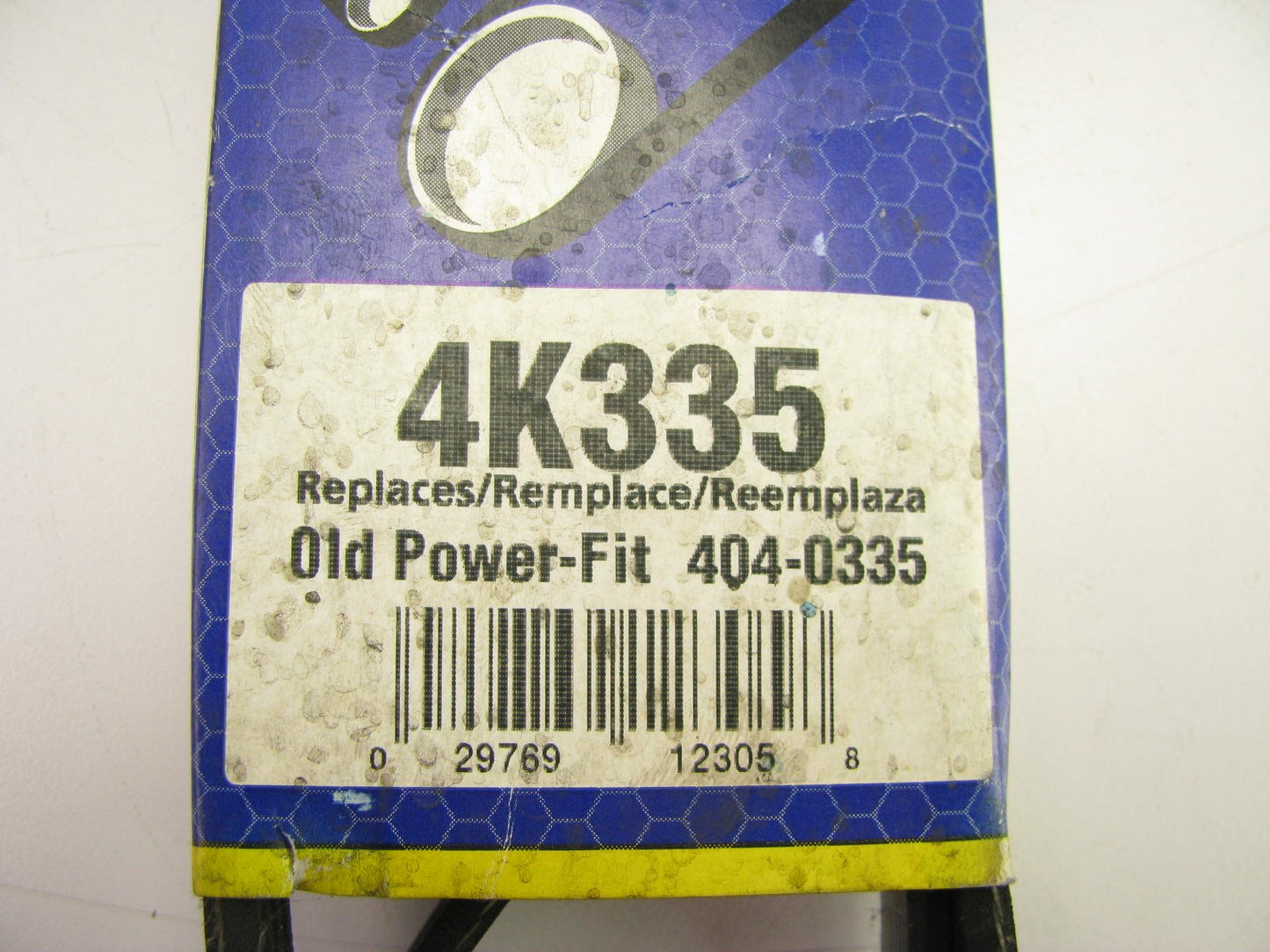 Napa 4K335 Serpentine Belt