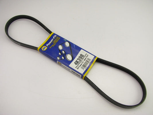 Napa 4K398 V-Ribbed Serpentine Belt - .56'' X 40.375'' - 4 Ribs