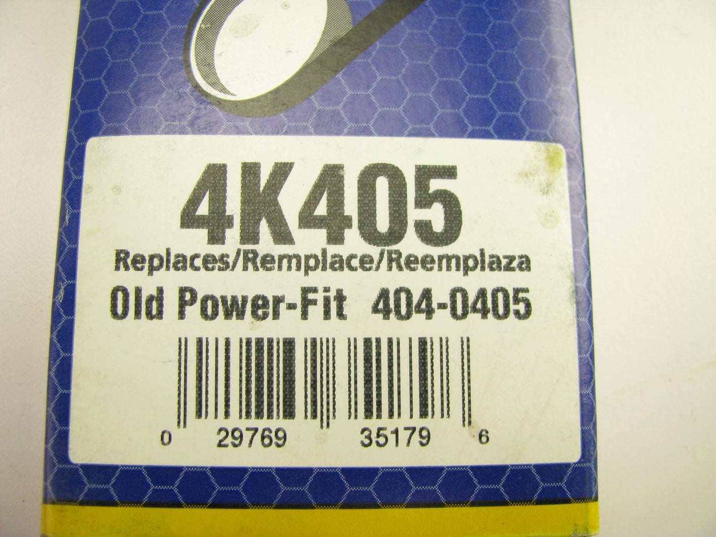 Napa 4K405 V-Ribbed Serpentine Belt - For 84-02 Nissan 3.0L 3.3L Type 3