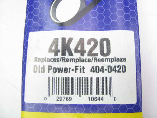 Napa 4K420 Serpentine Belt - 0.56'' X 42.00'' - 4 Ribs